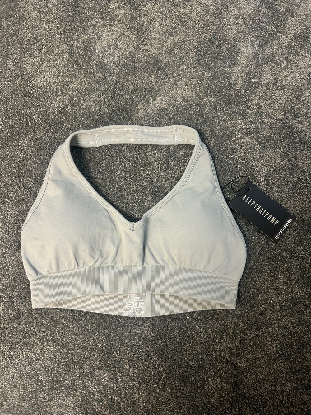 Keep That Pump Sports Bra